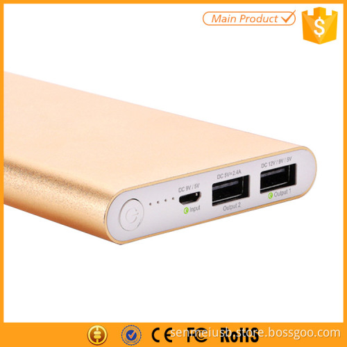 Trending hot products 2016 quick charge private label power bank 10000mah